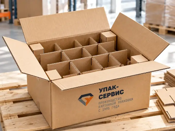 Перегородки и вкладыши в упаковке