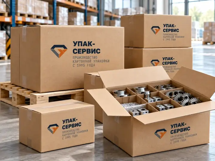 Упаковка производственных комплектующих